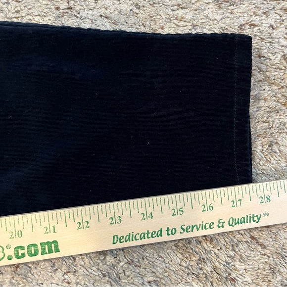 J. Jill Black Corduroy Straight Leg Pants - Picture 8 of 9